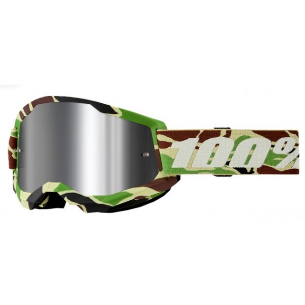 100% STRATA 2 ZATEMNJENA MOTOKROS OČALA WAR CAMO 100% STRATA 2 ZATEMNJENA MOTOKROS OČALA WAR CAMO